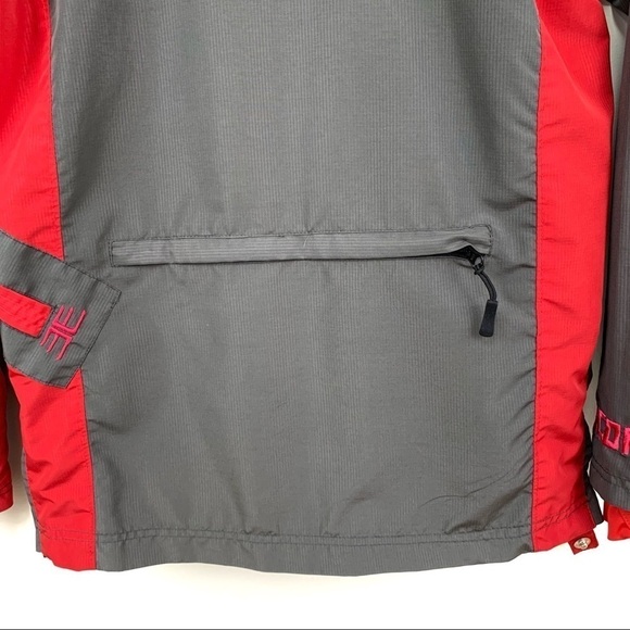 Encore Brand Lacrosse SAMURAI JACKET GREY/RED Size YL - Youth Large - Picture 13 of 15